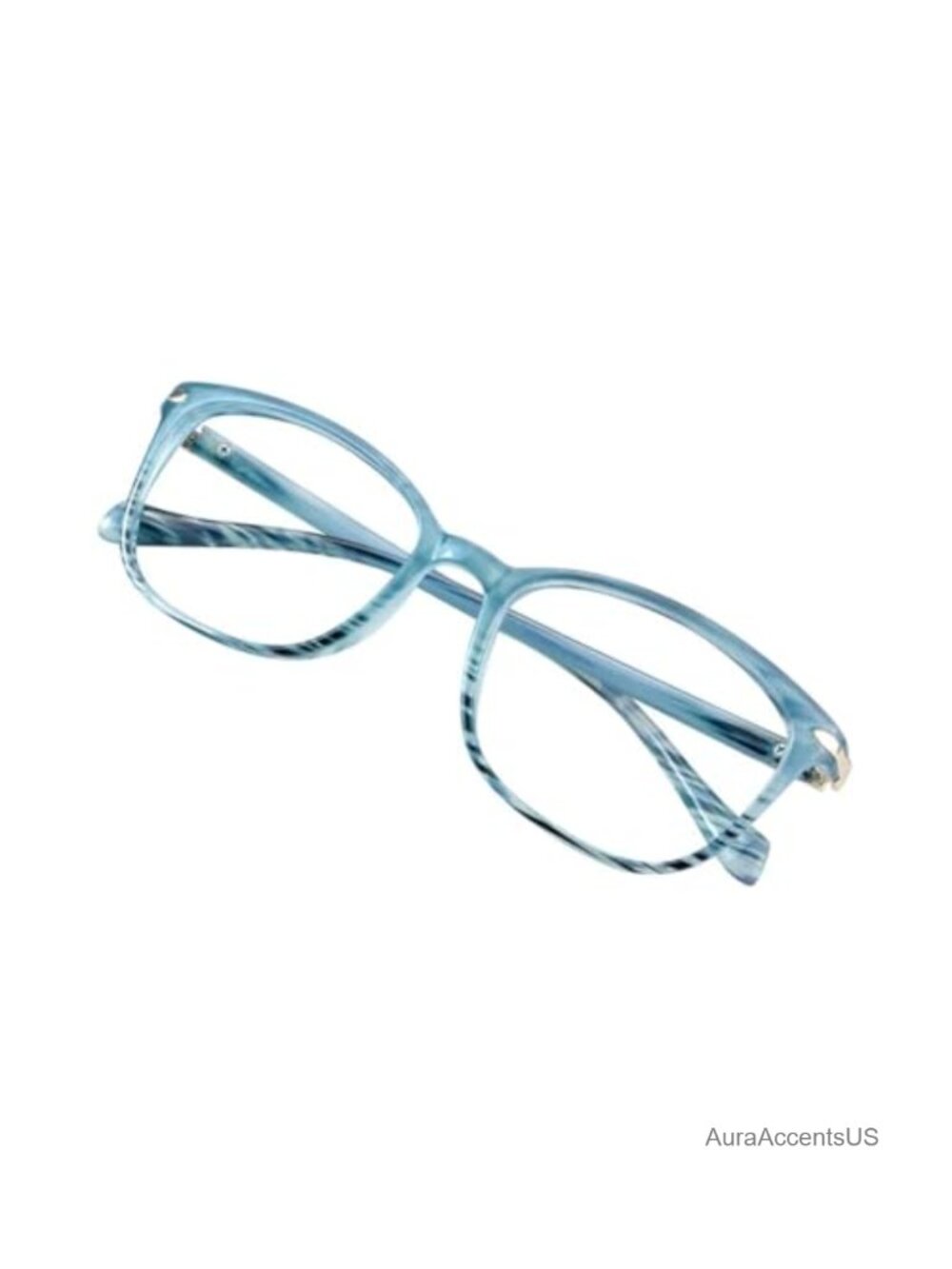 Blue Light Blocking Glasses Square Frame Computer Reading Glasses +3.25